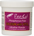 Rep-Cal Fosforvrij calcium met vitamine D3 - ultrafijn poeder 3,3 oz - Verpakking van 6