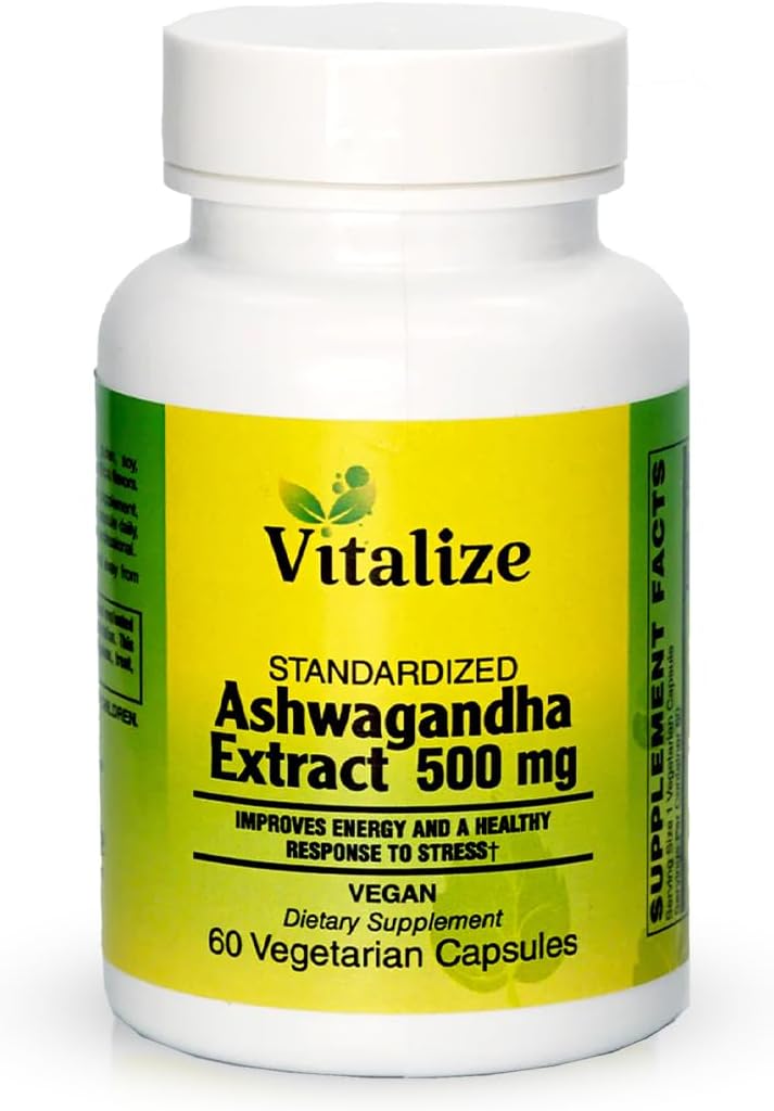 Vitalize - Ashwagandha Extract Verbetert Energie 
