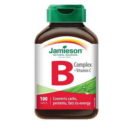 Jamieson Laboratories B Complex met vitamine C-100 caplets Merk