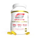 Granite Pristine Omega-3 Supplement, 2000mg Noorse Visolie Supplementen met EPA & DHA, Ondersteunt Joint, Hart, Hersenen, & Mood, Duurzaam Bronzen, Zuiverheid Getest (60 Softgels)