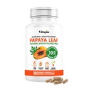 Papaya Fruit Enzyme Capsules for Digestie, Bloating Relief, Immune Support for Men & Women - 1500mg Organic Papaya Powder Per Serving - 180 Veggie Capsules - Non-GMO, Gluten-Free, Vegan-Friendly