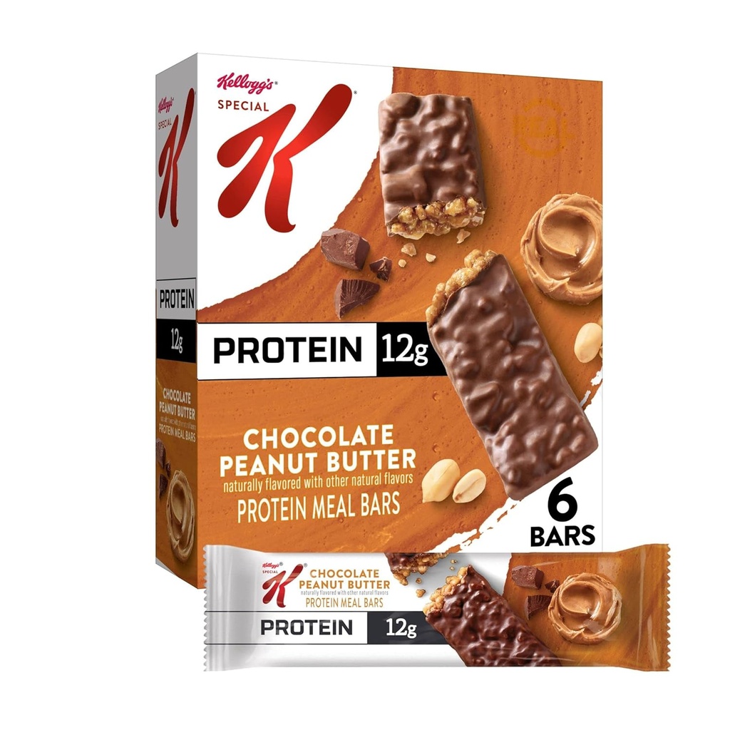 Kel Spc K 6pk Meal Bar Ch Maat 9.5z Kel Spc K 6pk Meal Bar Chocolade Pindakaas