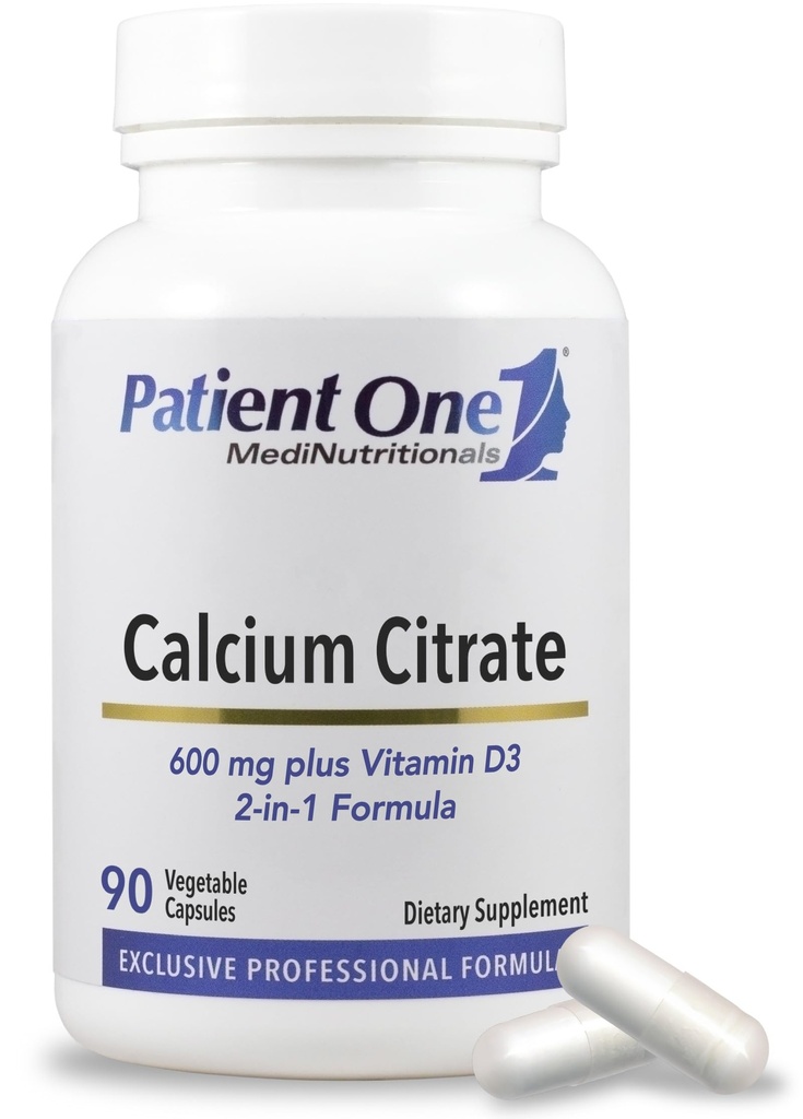 Patiënt One Calcium citraat Plus Vitamine D3 