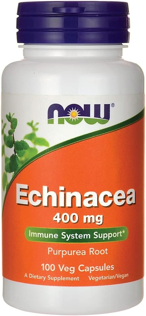 Nu Foods Echinacea Root Purpurea 400mg 100 Caps