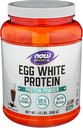 Now Foods, Egg White Protein Chocolate, 24 Ounce