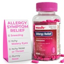 Tijdige Allergie Relief Difenhydramine HCl 25 mg - 650 Caplets - Vergeleken met Benadryl Allergie Ultratab - Antihistamine - Allergie Medicatie - Runny Neus Relief voor volwassenen - Waterige Ogen Behandeling