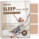 Slaappatches voor volwassenen Extra sterkte - Snel acteren, huidvriendelijk voor mannen en vrouwen, wreed Gratis slaaphulp Alternatief