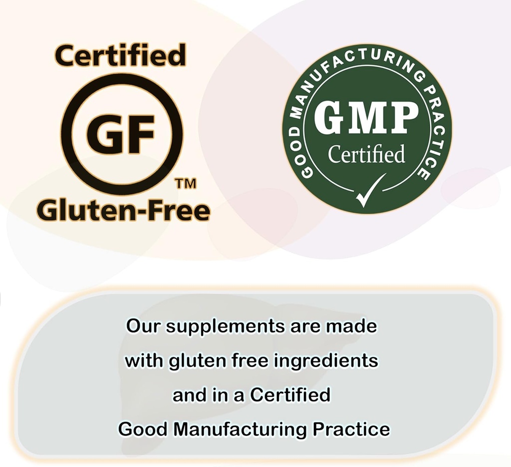 La formule de nettoyage et de réparation de foie certifié Premium Herbal & GMP. Supplément de détox hépatique avec enzymes digestives, liquide, 8oz