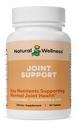 Natuurlijke Wellness Glucosamine Chondroitin met MSM en Kurkuma Supplement 