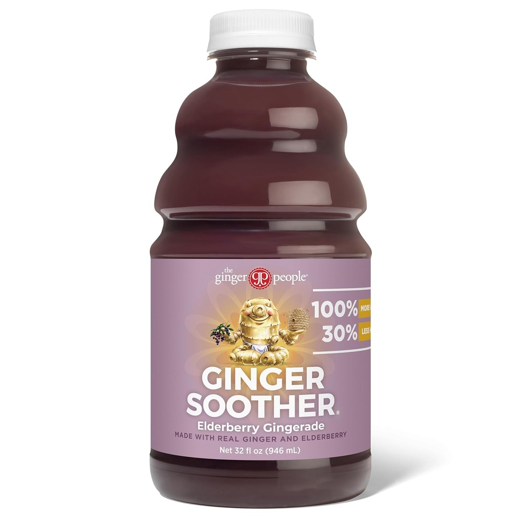 Ginger Soother Elderberry Gingerade 
