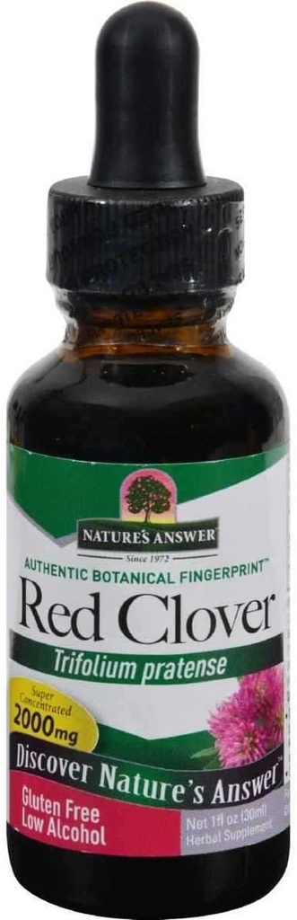 Nature's Answer Red Clover Bloeiende Tops, 1-fluid Ounces 