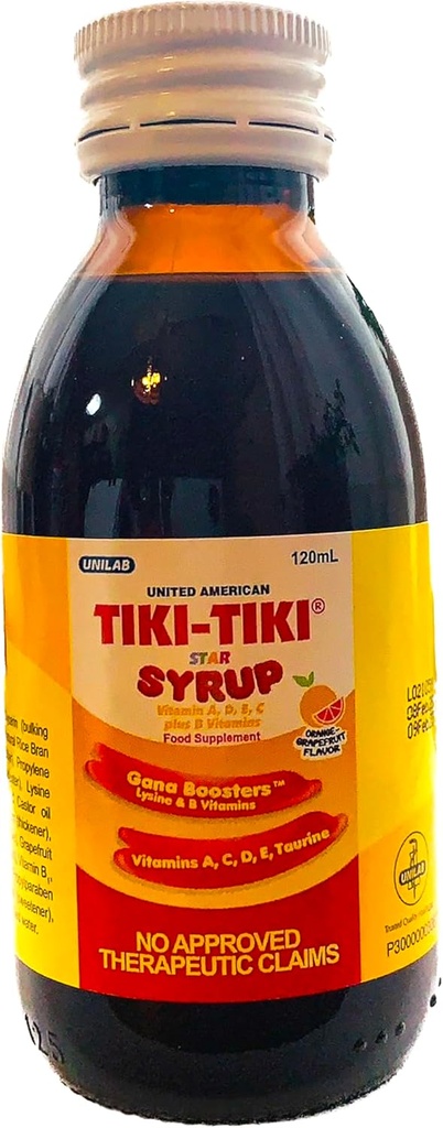 Tiki-Tiki Star Plus Sirop 120ml