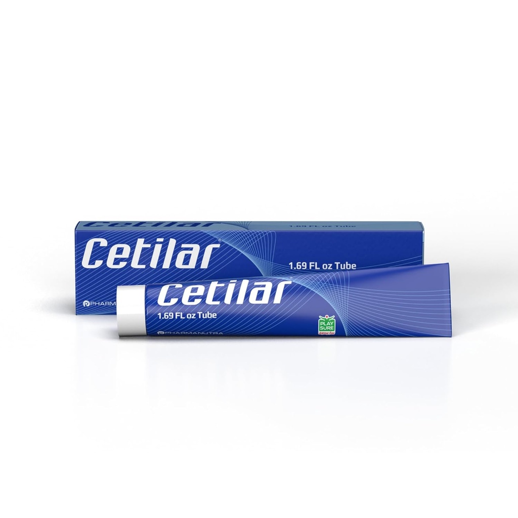 SpA Cetilar crème avec des acides gras cetylés brevetés pour soulager la douleur articulaire et musculaire, les entorses et les récupérations sportives – Formule rapide d'absorption, non grasse – idéale pour les athlètes