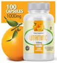 Vitamine C 1000 mg 100 capsules (2 flessen)