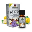 Natures Antwoord Vitamine D3 en K2, 0,5 oz - Liquid Extract Oral Drops - Ondersteunt Immune, Bone en Heart Health - in een heerlijke olijfolie, Rosemary Oil, en natuurlijke citroenbasis