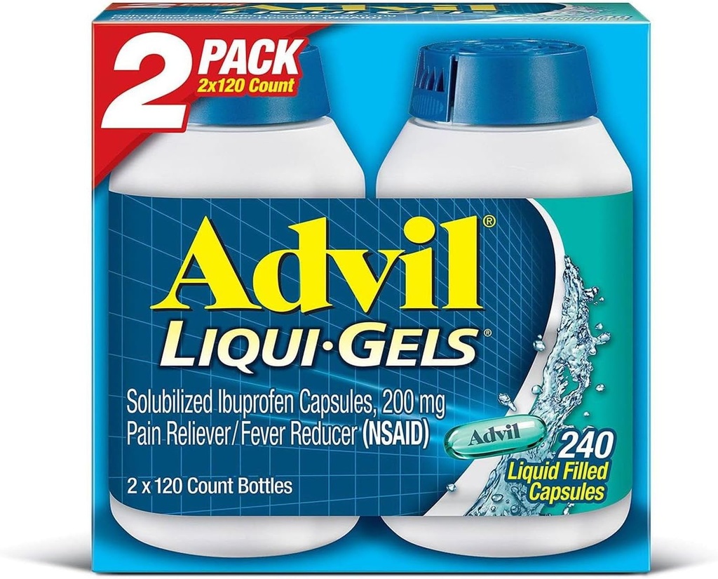 Advil Liqui-Gels (2pk, 120 Telling)