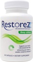 RestoreZ Deep Slaap (60 capsules) Natuurlijke Slaap Supplement - Combat Nighttime Storingen en herstellen van uw slaap - Niet-Habit vormen slaaphulp