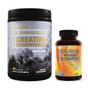BioEmblem Vitamine B-complex en Creatine Monohydraat Poeder