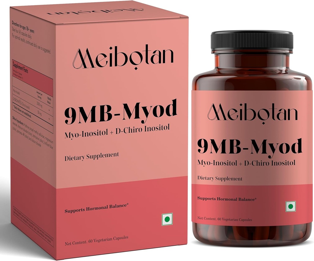 PCOS PCOD Supplement Myo-Inositol & D-Chiro Inositol 