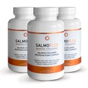 VITASEI Salmoflex Marine Collagen Peptiden met Hyaluronzuur en vitamine C, D, E - Salmon Collageen Supplement voor bot en gewrichts - Haar, huid en nagels Vitaminen - 60 capsules (verpakking van 3)