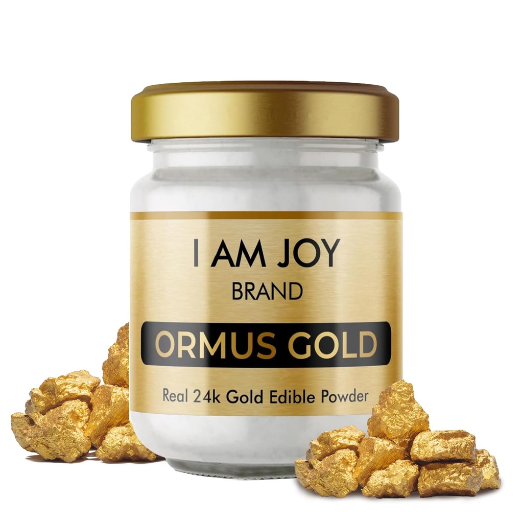 I Am Joy co. Pure Ormus White Gold Powder Monoatomic M-State 24k 99.99% 