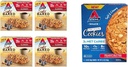 Atkins Soft Baked Energy Bars, Blueberry, 15g Proteïne,2g Suiker, Uitstekende Bron & Pindakaas Proteïne Cookie, Proteïne Dessert, Rijk aan vezels, 3g Net Carb, 1g Suiker