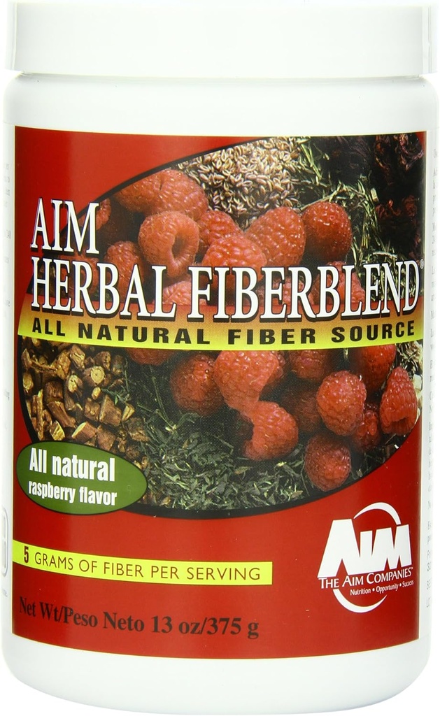 AIM Herbal Fiberblend Raspberry Poeder 13 oz.