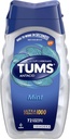 TUMS Ultra Sterkte Kauwbare Antacida tabletten voor Heartburn Relief, Peppermint - 72 Tellen