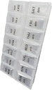 Twee keer per dag Pillen Organisator, Weekly AM/PM Pillen Container (48) - Aparte Morning & Night Medicatie of Vitaminen