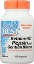Best arts, Betaine HCL Pepsin & Gentian Bitters