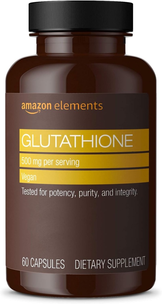 Éléments Glutathion 500mg 60 Capsules