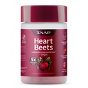 Snap Supplementen Heart Beets Capsules met CoQ10, Cardiovasculaire Ondersteuning Supplement voor mannen & Women, Superfood Made with 5X More Beets, Heart Health, Circulatie & Cholesterol Ondersteuning, 60 Capsules