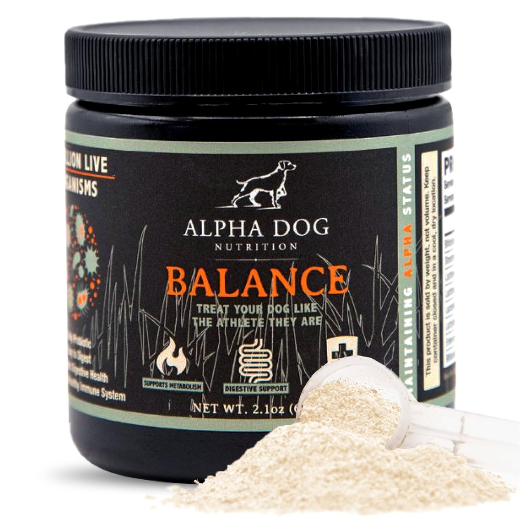 Balance Probiotic Blend voor Honden door Alpha Honden Voeding