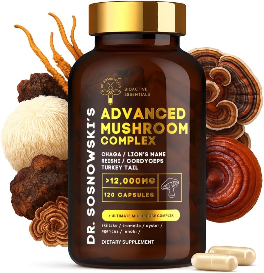 Dr. Sosnowski's BioActive X10 Mushroom Complex 