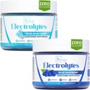 My Adventure to Fit Refreshing Hydration Electrolytes Powder with Zero Sugar, Bundle, Blue Raspberry & Sour Blue Flavors