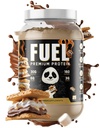 Underground Bio Labs Panda Carburant Premium Protein Whey,Hydrolyzed Collagen,Casein,Probiotiques, Enzymes, Keto Friendly,Time Release, 25 portions (2,5 livres, Campfire S'Mores)