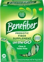 Benefiber Fiber Supplement On the Go Stick Packs for Handig Use 28 Stick Packs Per Box (1 Box Only)