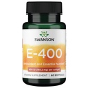 Swanson Vitamine E 400 Iu 400 Iu (268 Milligrammen) 60 Sgels