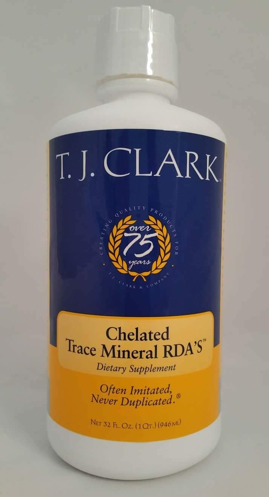 Chelated Trace Mineral RDA's- 32oz vloeibaar