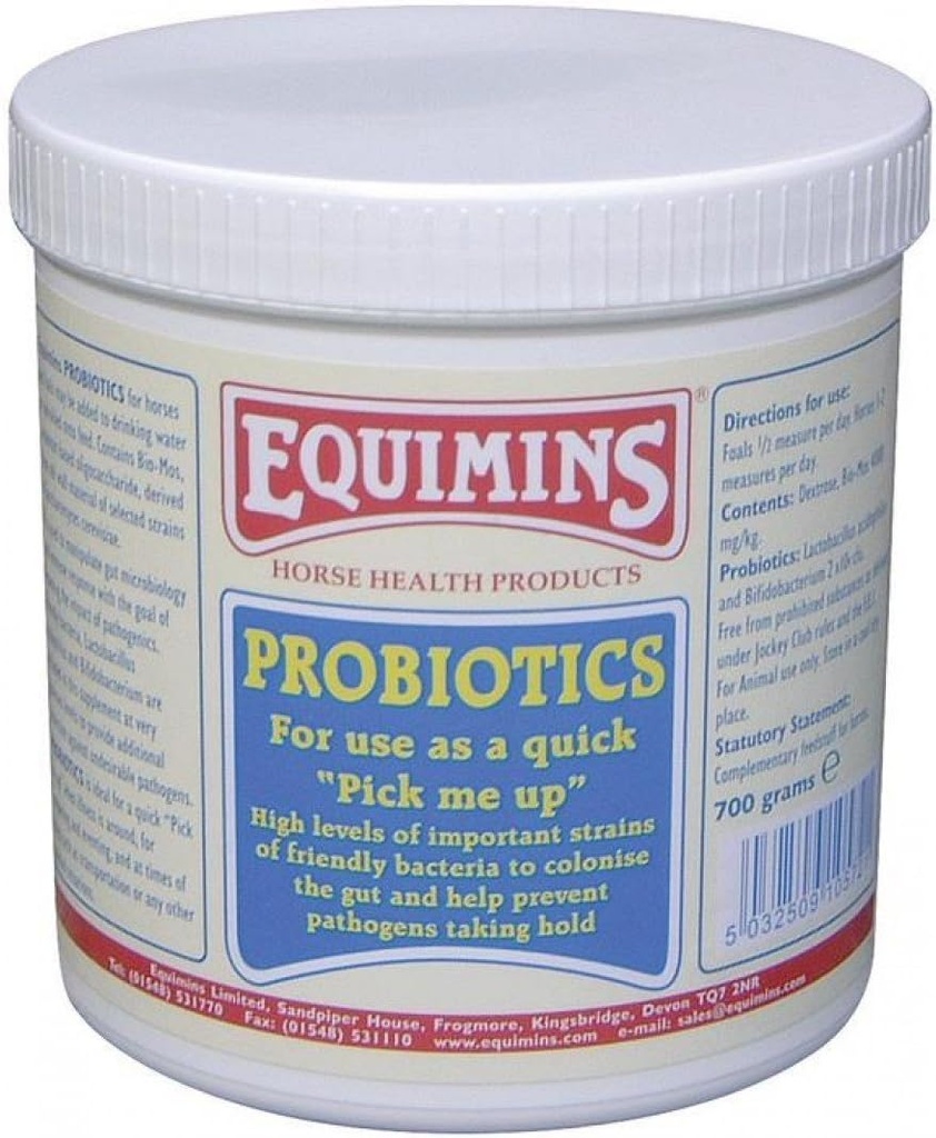 Supplément de cheval Probiotiques 700G Tub