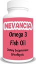 Omega-3 Visolie hoog in DHA & EPA, 1200 mg Omega-3, Ultra Potent, bevordert hart en hersenen gezondheid, natuurlijke citroen smaak, 60 Softgels
