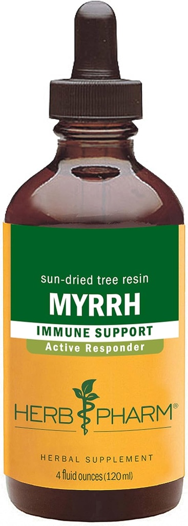 Herb Pharm Myrrh Liquid Extract voor ondersteuning van het immuunsysteem - 4 Ounce