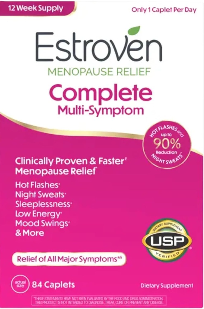 Value Pack - Complete Multi-Symptoom Menopauze Supplement voor vrouwen, 84 Ct.