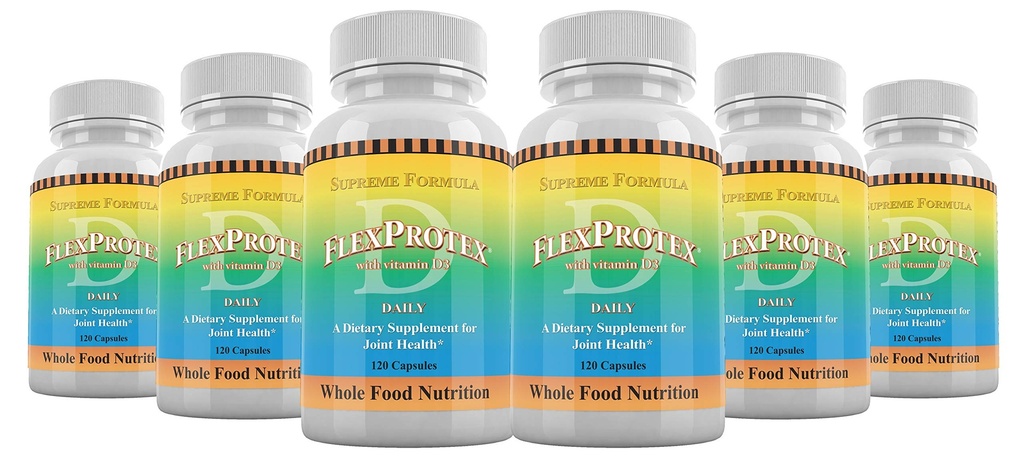 Dagelijkse gezondheid, Flexprotex D 6 Flessen 720 Capsules