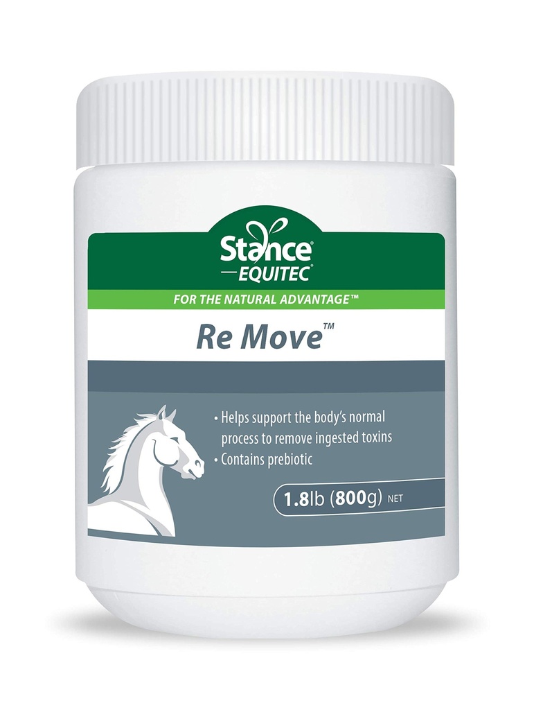 Stance Equitec Re Move - Paardensupplementen die het normale proces van het lichaam te verwijderen Ingested Toxins ondersteunen, Bevat Probiotica - 1,5 lb