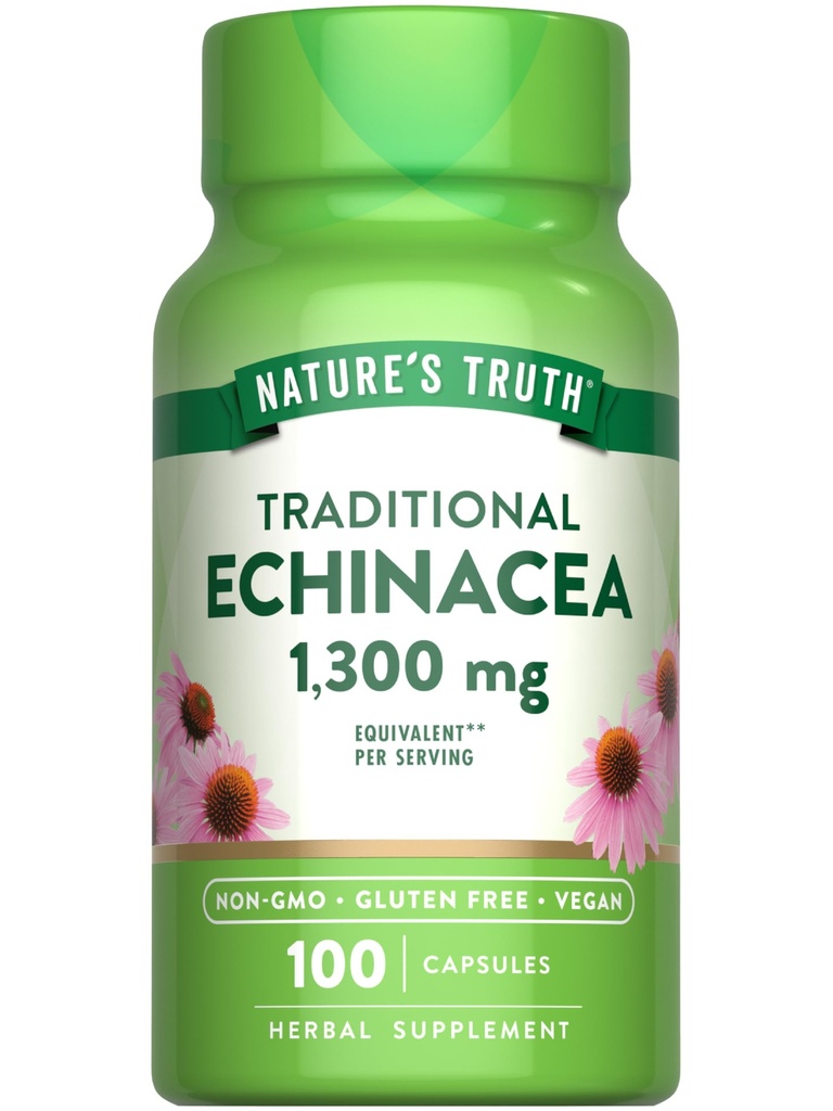 De waarheid van de natuur Echinacea Extract Capsules 