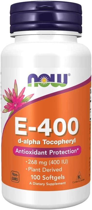 Nu Foods Vitamine E-400 gemengde tocoferolen - 100 Softgels