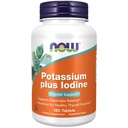 MAINTENANT Aliments Suppléments, Potassium plus Iodine, Supports Electrolyte Balance*, Support Thyroïde*, 180 Comprimés