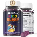 Kinderen Slaap Gummies - Magnesium Glycinate Gummies, Melatonine Gratis Slaaphulp 