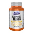 NOW Foods Sports, Sustained Energy Energy Production* Geestelijke Alertheid* Sustained Release Cafeïne met B Vitaminen 90 Veg Capsules